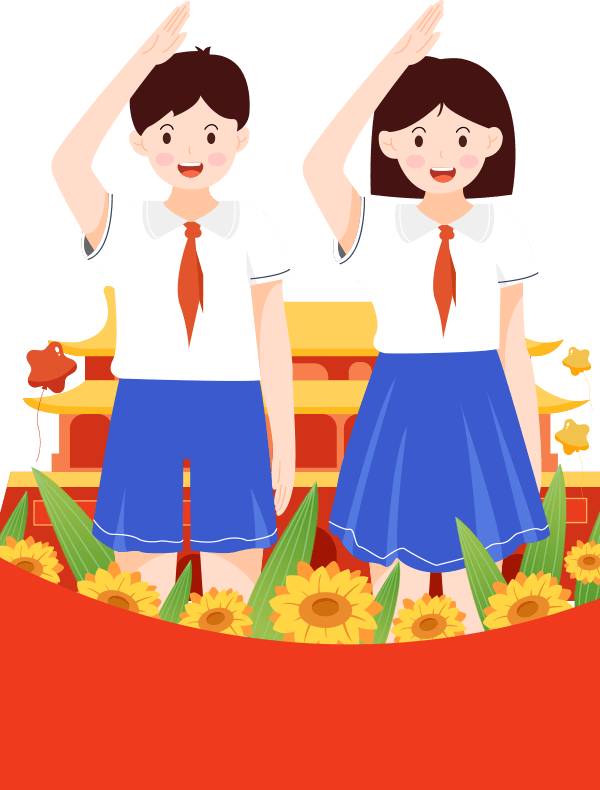 红领巾爱祖国——金谟小学少先队新队员入队仪式 第2张 红领巾爱祖国——金谟小学少先队新队员入队仪式 第2张