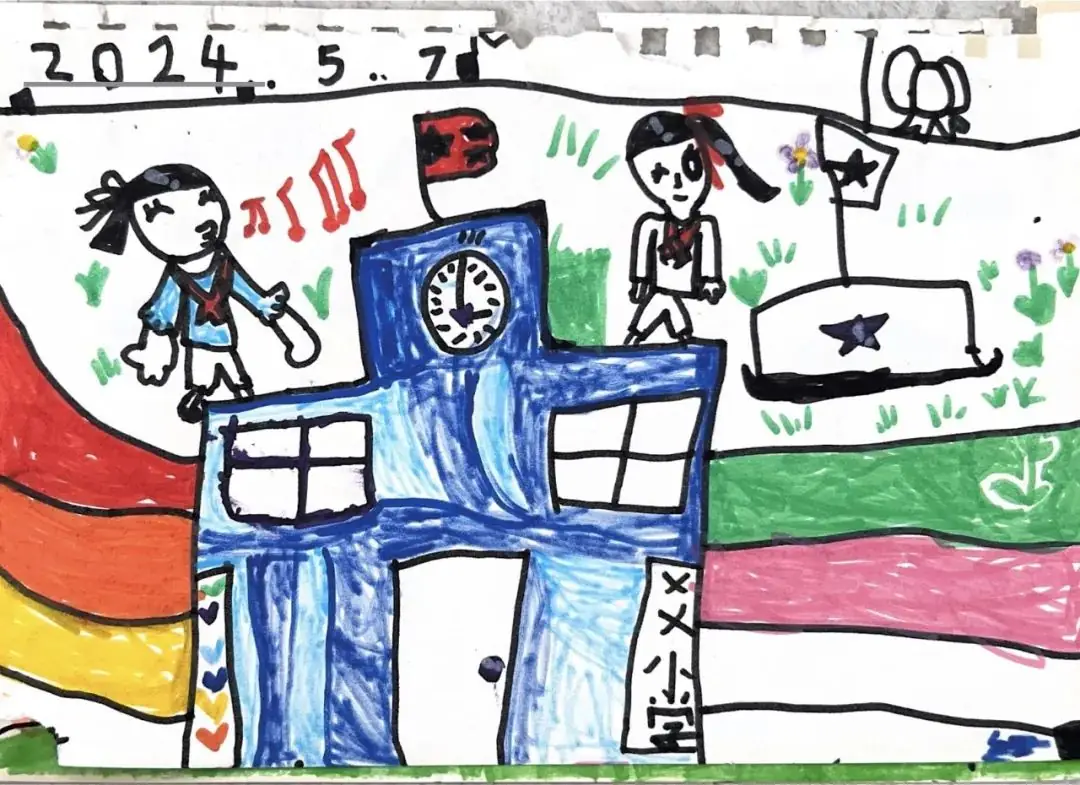 【雅趣童年】“趣”探小学,衔接有度——永嘉县博雅滨江幼儿园大班段参观小学活动 第20张
