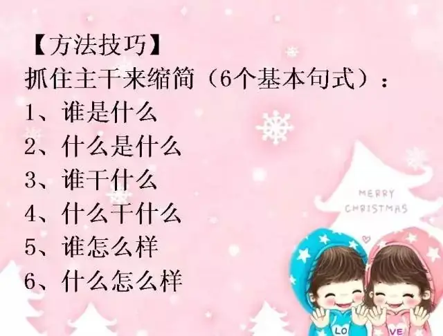 小学语文基础知识:扩句和缩句 第3张 小学语文基础知识:扩句和缩句 第3张