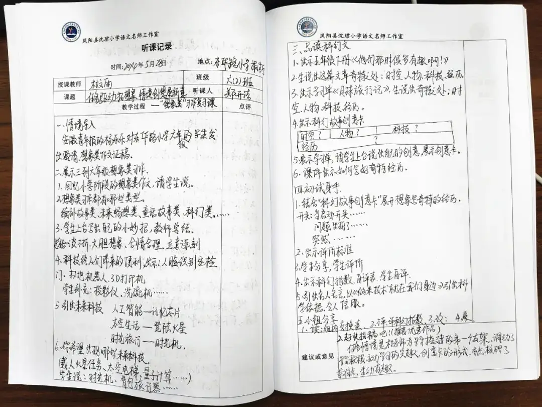 凤阳县沈珺小学语文名师工作室参加凤阳县“聚焦关键问题 共研复习策略”六年级语文复习研讨活动 第60张