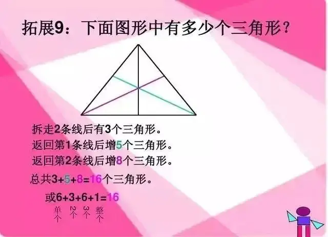 可打印丨小学数学“数线段、数图形”,很实用! 第16张 可打印丨小学数学“数线段、数图形”,很实用! 第16张