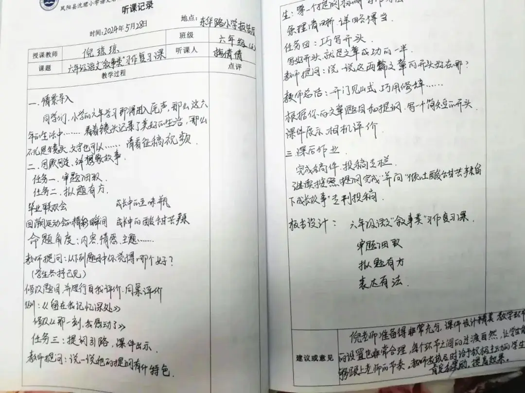 凤阳县沈珺小学语文名师工作室参加凤阳县“聚焦关键问题 共研复习策略”六年级语文复习研讨活动 第52张