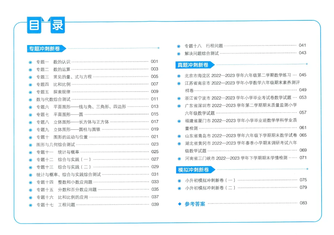 小学教辅 | 2024春《一本小升初冲刺新卷》+《一本小升初名校冲刺必备方案》语文数学英语真题分类汇编,小升初语数英考情分析 第7张 小学教辅 | 2024春《一本小升初冲刺新卷》+《一本小升初名校冲刺必备方案》语文数学英语真题分类汇编,小升初语数英考情分析 第7张
