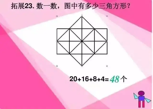 可打印丨小学数学“数线段、数图形”,很实用! 第30张 可打印丨小学数学“数线段、数图形”,很实用! 第30张