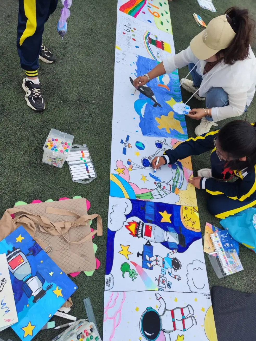 三十里堡小学(一小校区)“童心筑梦 共绘未来”主题大队会暨庆六一百米共绘活动 第46张 三十里堡小学(一小校区)“童心筑梦 共绘未来”主题大队会暨庆六一百米共绘活动 第46张