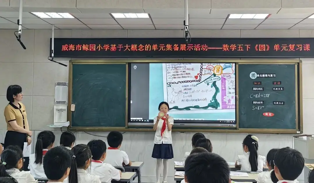 【人文鲸园·全环境育人】环翠区小学全学科单元集备观摩暨展评活动在威海市鲸园小学举行 第18张 【人文鲸园·全环境育人】环翠区小学全学科单元集备观摩暨展评活动在威海市鲸园小学举行 第18张