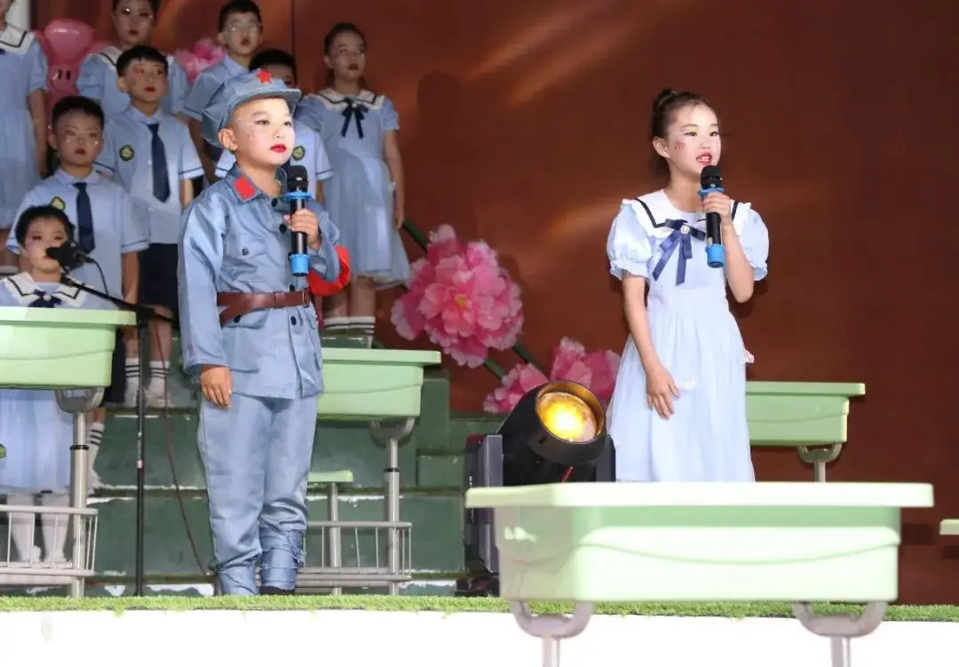 【儿童节】红领巾爱祖国——白银区工农路小学举行“六一”合唱比赛 第35张