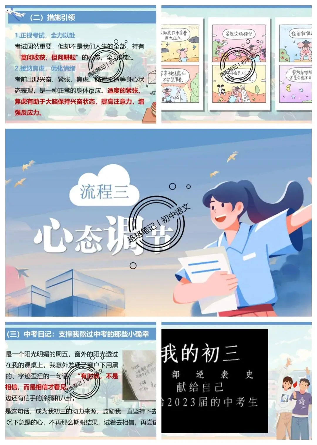 中考考前一月系列班会课(62页课件1.5万字教学设计)班主任考前必讲,都在这里! 第7张 中考考前一月系列班会课(62页课件1.5万字教学设计)班主任考前必讲,都在这里! 第7张
