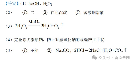 中考化学 | 2024年5月广东省中考二模测试卷含答案 第20张 中考化学 | 2024年5月广东省中考二模测试卷含答案 第20张
