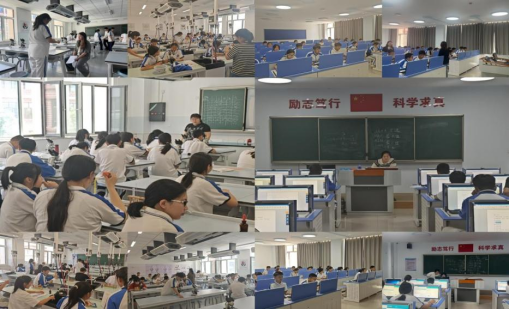 厉兵秣马 备战中考——高新区第一中心学校2022级学子备战中考生物实验·信息科技操作考试纪实 第8张