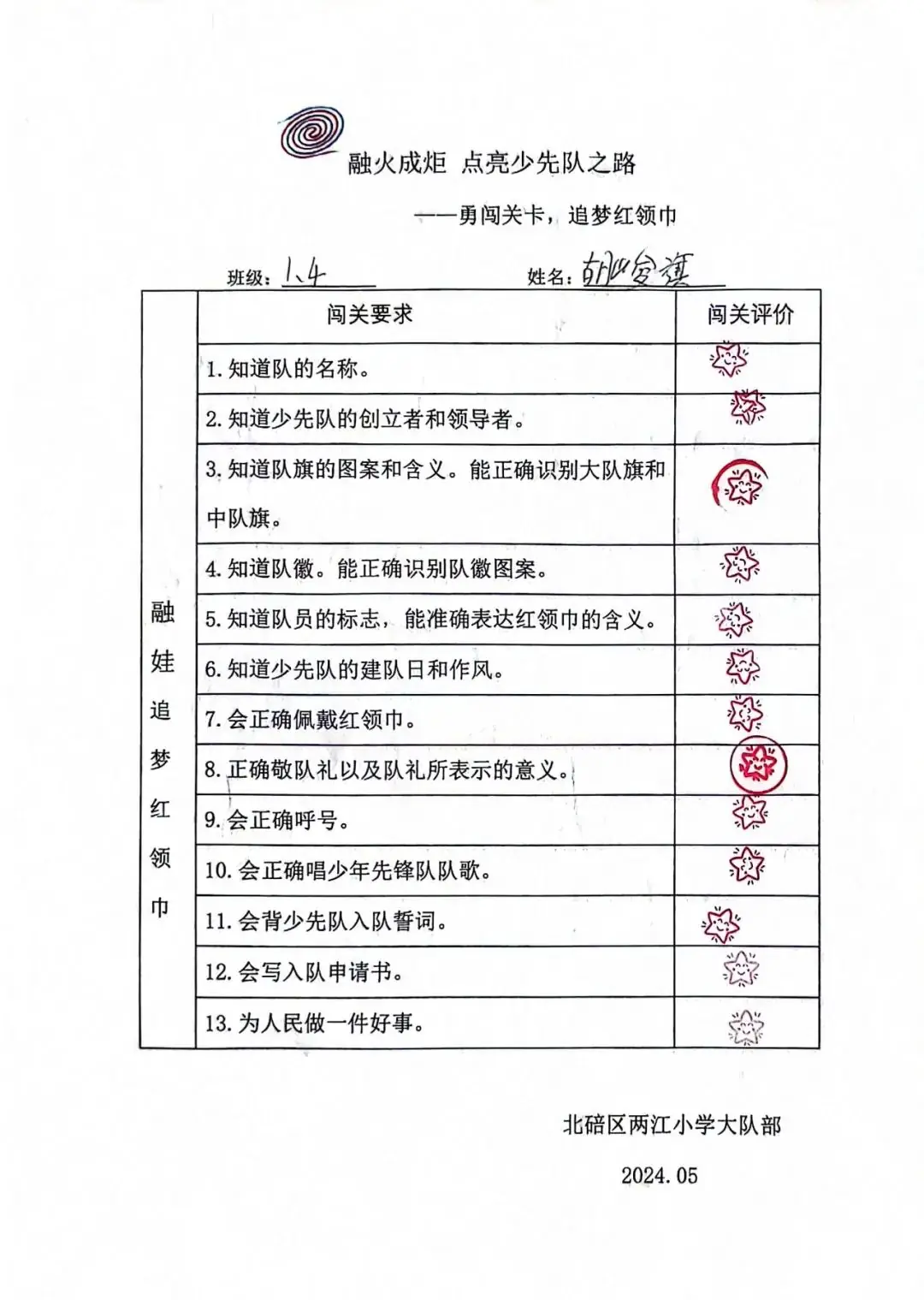 【两江德育·少先队活动】两江小学2024年“童心盛宴 欢乐六一”儿童节系列活动 第48张 【两江德育·少先队活动】两江小学2024年“童心盛宴 欢乐六一”儿童节系列活动 第48张