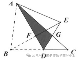 中考数学考前强化练习之折叠在模型压轴选填题中应用 第12张 中考数学考前强化练习之折叠在模型压轴选填题中应用 第12张