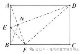 中考数学考前强化练习之折叠在模型压轴选填题中应用 第58张 中考数学考前强化练习之折叠在模型压轴选填题中应用 第58张