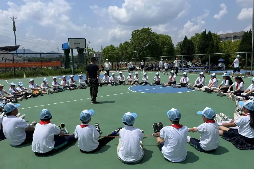 贵池区百荷小学五年级传统文化及军事拓展研学实践教育活动 第22张