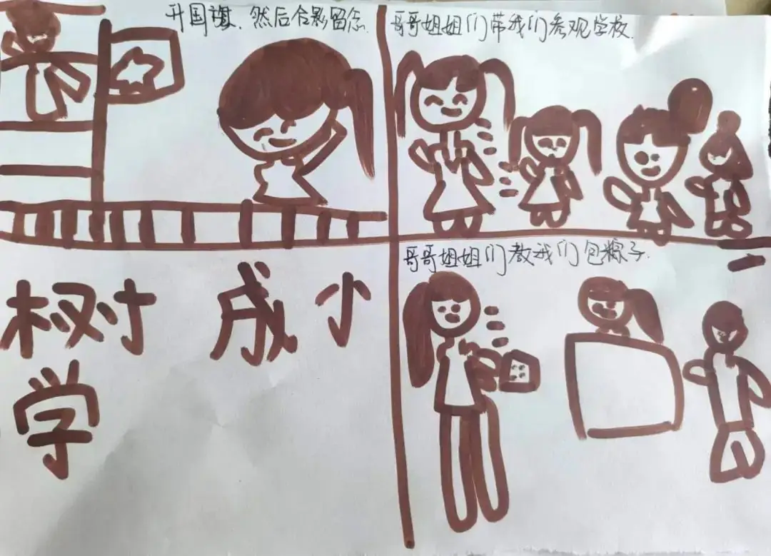 【幼小衔接】初探小学 “幼”见成长——下淀中心幼儿园大班参观小学活动 第65张