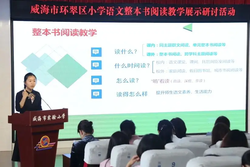 教研动态 | 环翠区小学语文整本书阅读教学展示研讨活动在威海市实验小学举行 第22张 教研动态 | 环翠区小学语文整本书阅读教学展示研讨活动在威海市实验小学举行 第22张
