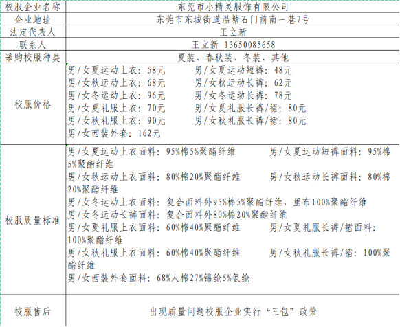 【大朗四海英才外国语小学】校服企业线上展示公告 第1张 【大朗四海英才外国语小学】校服企业线上展示公告 第1张