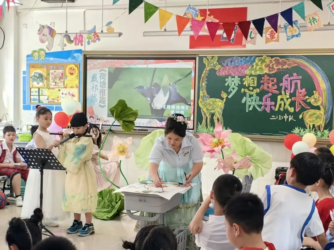 红领巾爱祖国,好少年心向党——记曾营小学2023-2024学年六一表彰大会暨蓝帆美育节文艺汇演 第95张