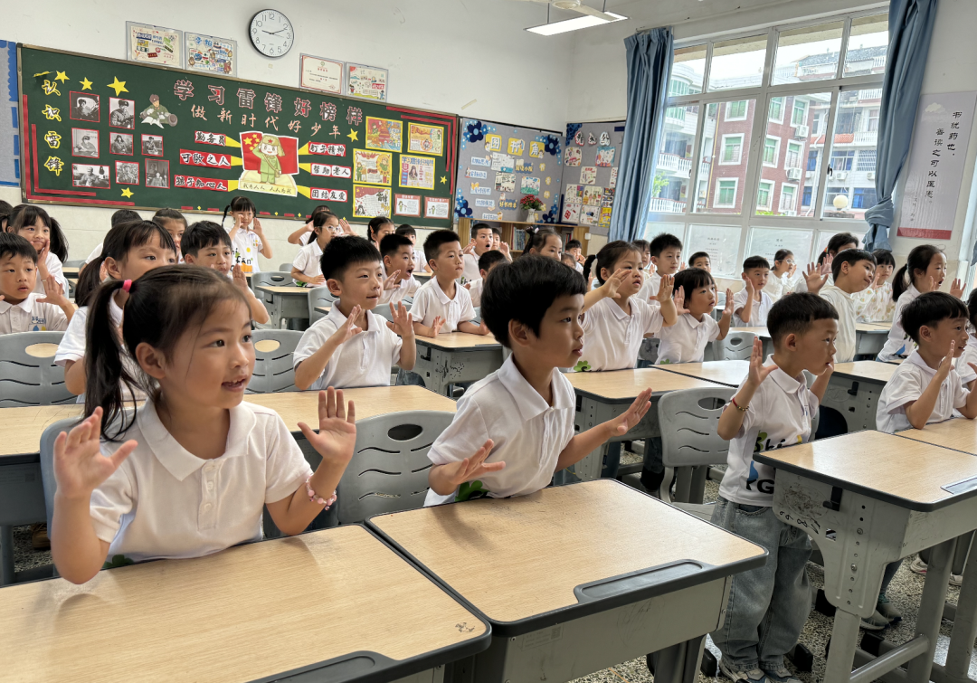扬帆学海|儿童友好:小学初体验 衔接促成长——石帆一小牵手石帆朴湖幼儿园幼小衔接活动 第13张