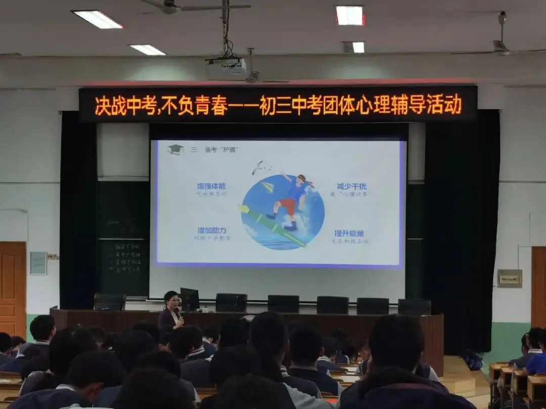 决战中考,不负青春——梅堰中学中考前团体心理辅导讲座 第13张 决战中考,不负青春——梅堰中学中考前团体心理辅导讲座 第13张