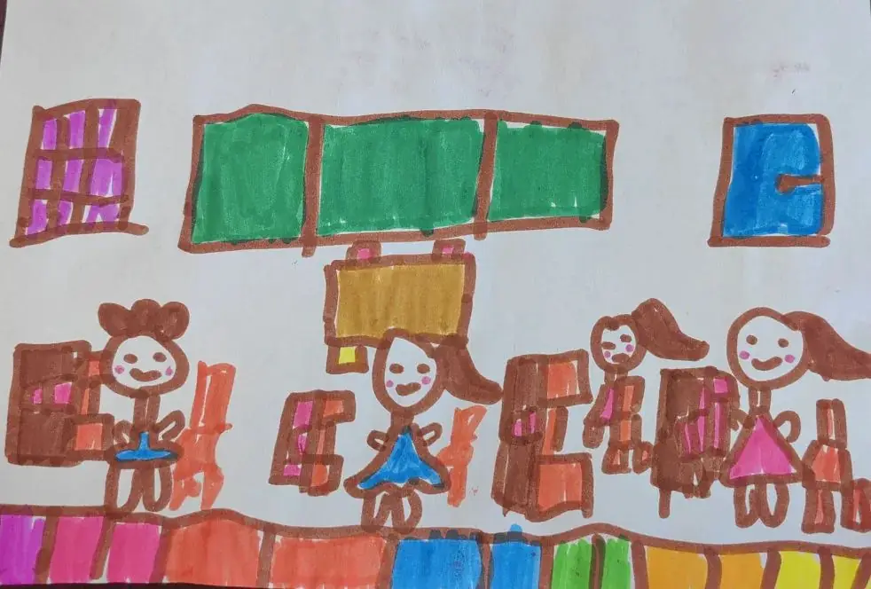 【学前教育宣传月】走进小学  快乐体验——阜宁县施庄中心幼儿园大班年级组走进小学实践活动 第47张