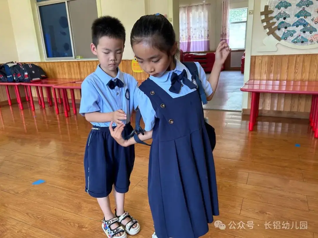 【幼小衔接】你好小学,赴一场成长之约——长铝幼十六分园大班幼儿参观小学活动 第13张 【幼小衔接】你好小学,赴一场成长之约——长铝幼十六分园大班幼儿参观小学活动 第13张