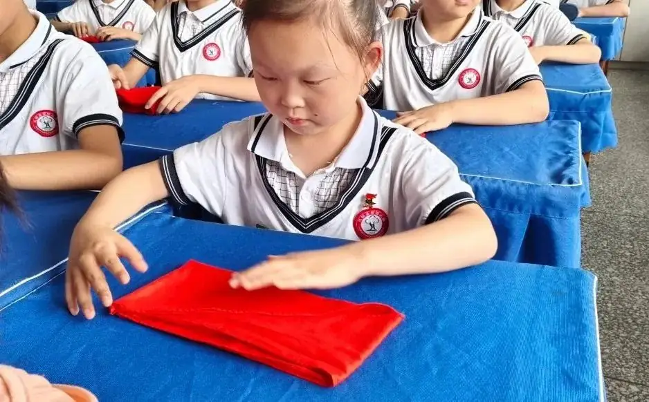 【通知】汉阴县实验小学教育集团少先队员夏季规范佩戴红领巾和队徽的通知 第9张