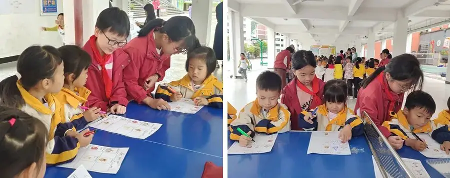【学前教育宣传月】走呀,“趣”小学——茗溪中心幼儿园大班幼儿走进小学活动 第34张