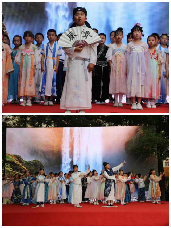 【特色活动】跟着李白游中国——水挂庄小学第五届花季诗语展示活动 第4张 【特色活动】跟着李白游中国——水挂庄小学第五届花季诗语展示活动 第4张
