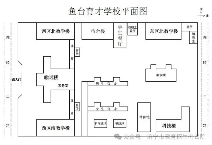 济宁市2024年夏季高考考点示意图及考场分布图公布 第52张 济宁市2024年夏季高考考点示意图及考场分布图公布 第52张
