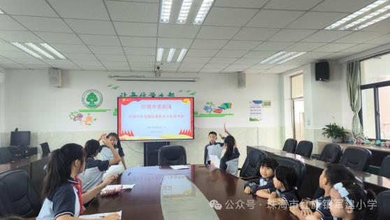 红领巾爱祖国——军建小学2024年中国少年先锋队新队员入队仪式 第20张