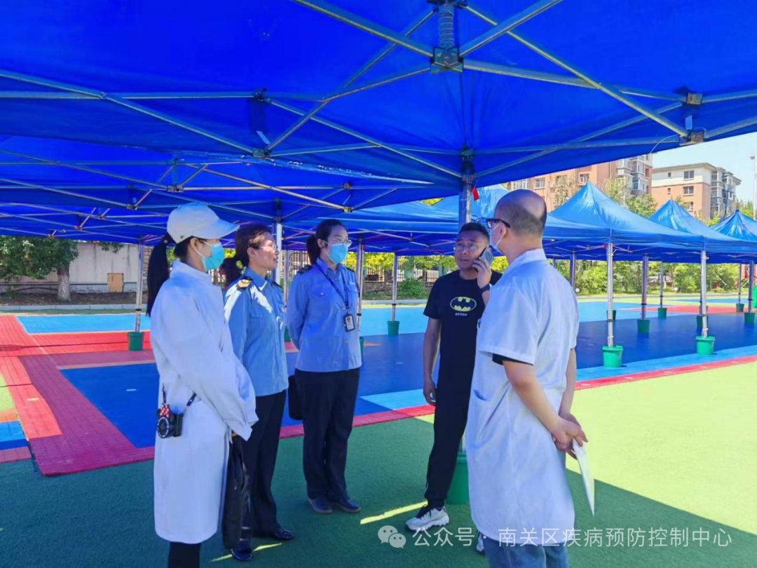 南关区疾控中心开展高考考点传染病防控指导,为考生健康迎接考试保驾护航 第1张