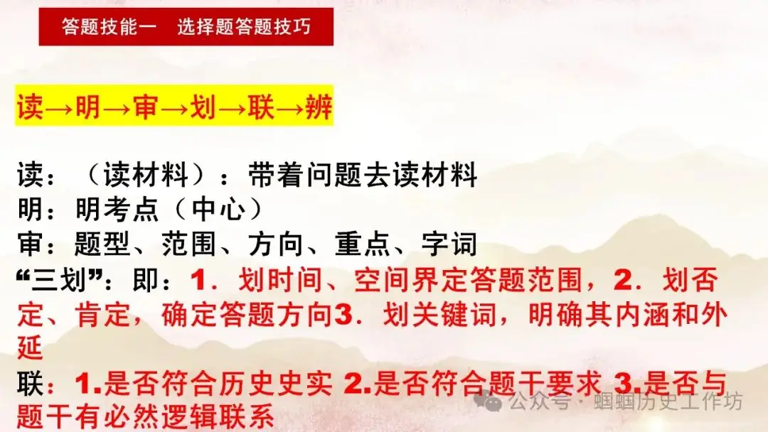 2024年历史中考冲刺之答题技巧 第1张 2024年历史中考冲刺之答题技巧 第1张