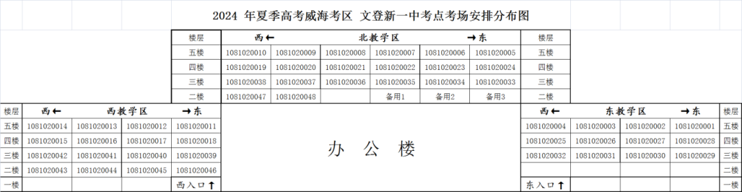 2024高考 | 山东省2024年高考16地市考点、考场分布图汇总 第111张 2024高考 | 山东省2024年高考16地市考点、考场分布图汇总 第111张