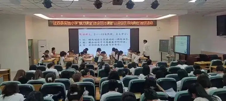 迁西县实验小学“魅力课堂”建设研讨课暨“以评促研 双向奔赴”教研活动 第9张 迁西县实验小学“魅力课堂”建设研讨课暨“以评促研 双向奔赴”教研活动 第9张