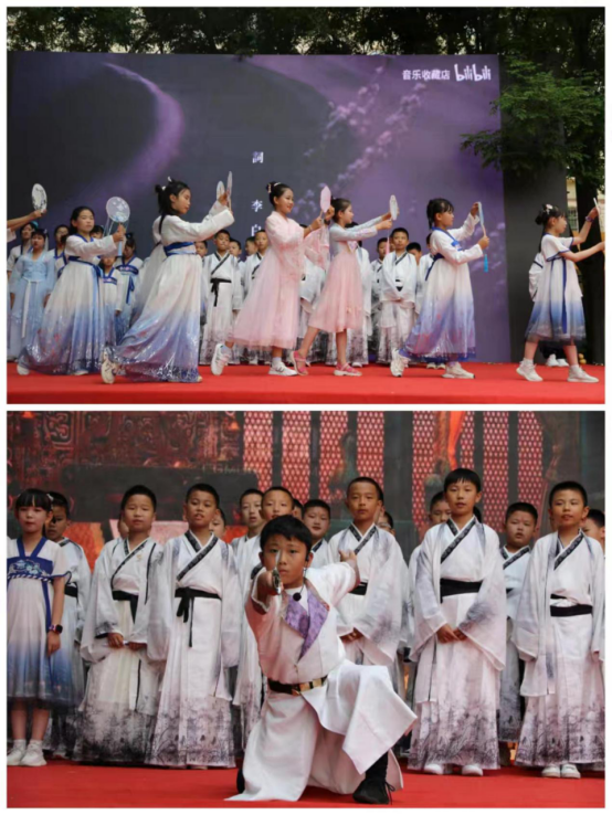 【特色活动】跟着李白游中国——水挂庄小学第五届花季诗语展示活动 第3张 【特色活动】跟着李白游中国——水挂庄小学第五届花季诗语展示活动 第3张