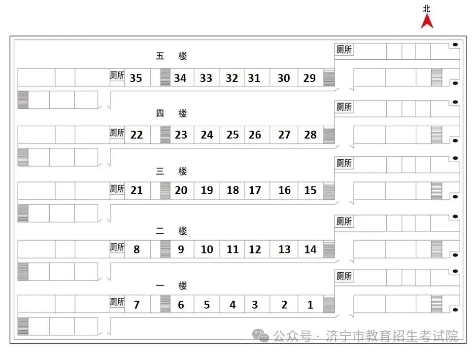 济宁市2024年夏季高考考点示意图及考场分布图公布 第33张 济宁市2024年夏季高考考点示意图及考场分布图公布 第33张