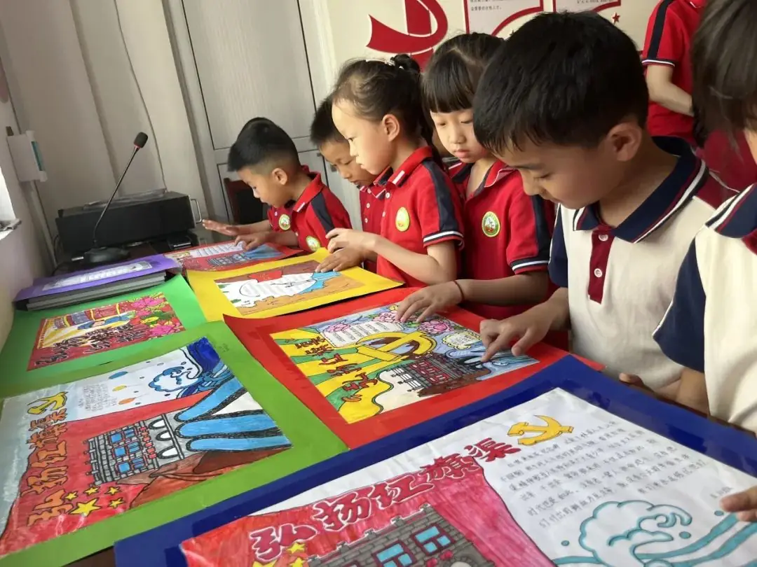 参观小学初体验  幼小衔接促成长——林州市第一实验幼儿园参观小学掠影(一) 第17张