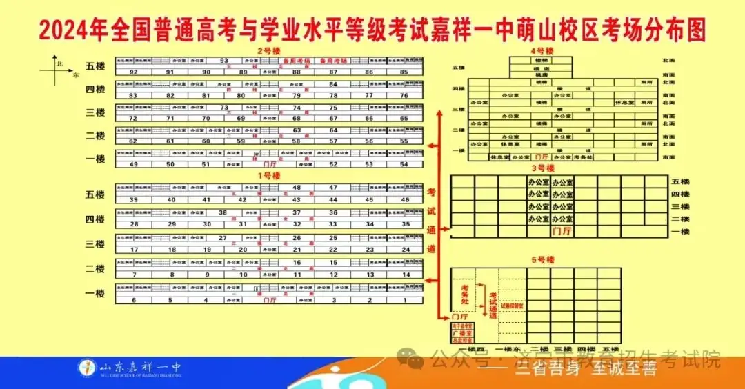 济宁市2024年夏季高考考点示意图及考场分布图公布 第59张 济宁市2024年夏季高考考点示意图及考场分布图公布 第59张