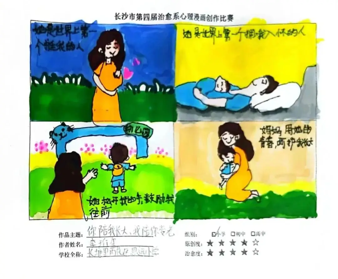 【喜报】长塘里思远小学在雨花区治愈系心理漫画创作比赛中荣获佳绩 第12张 【喜报】长塘里思远小学在雨花区治愈系心理漫画创作比赛中荣获佳绩 第12张
