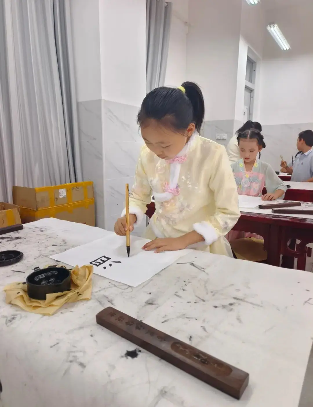 翰墨生香,文韵流长——中华小学东川学校(东川区第五小学)书法比赛活动 第9张