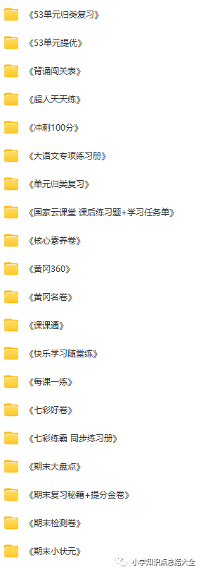 【小学语文】学习资料大全(合集) 第6张 【小学语文】学习资料大全(合集) 第6张