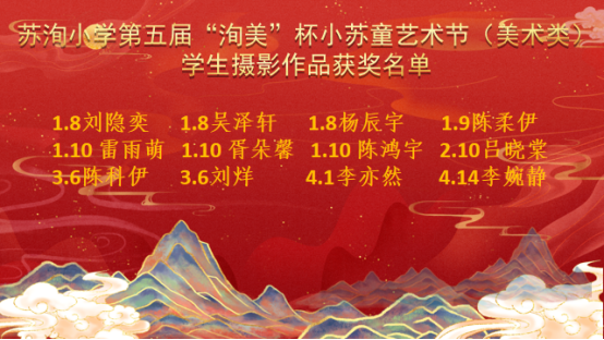 “洵美而行 乐美童年”苏洵小学第五届“洵美”杯小苏童艺术节(美术类)评选活动 第10张 “洵美而行 乐美童年”苏洵小学第五届“洵美”杯小苏童艺术节(美术类)评选活动 第10张