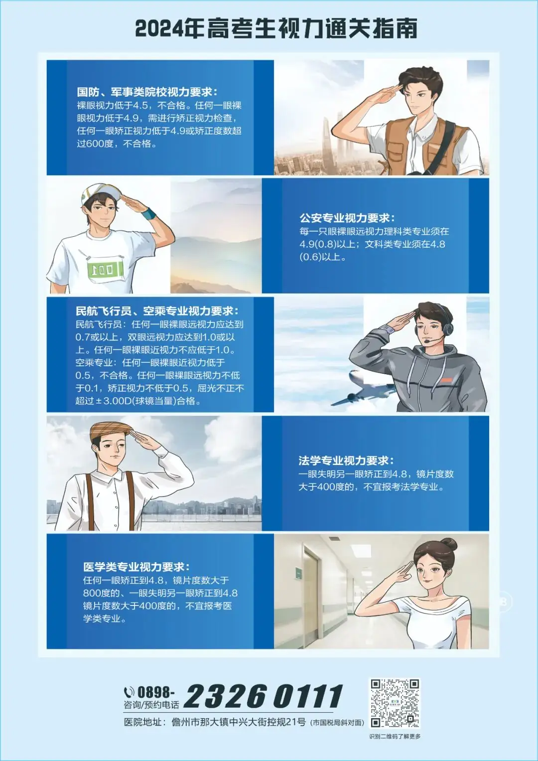 高考期间,儋州爱尔眼科温馨提醒考生需注意... 第2张 高考期间,儋州爱尔眼科温馨提醒考生需注意... 第2张
