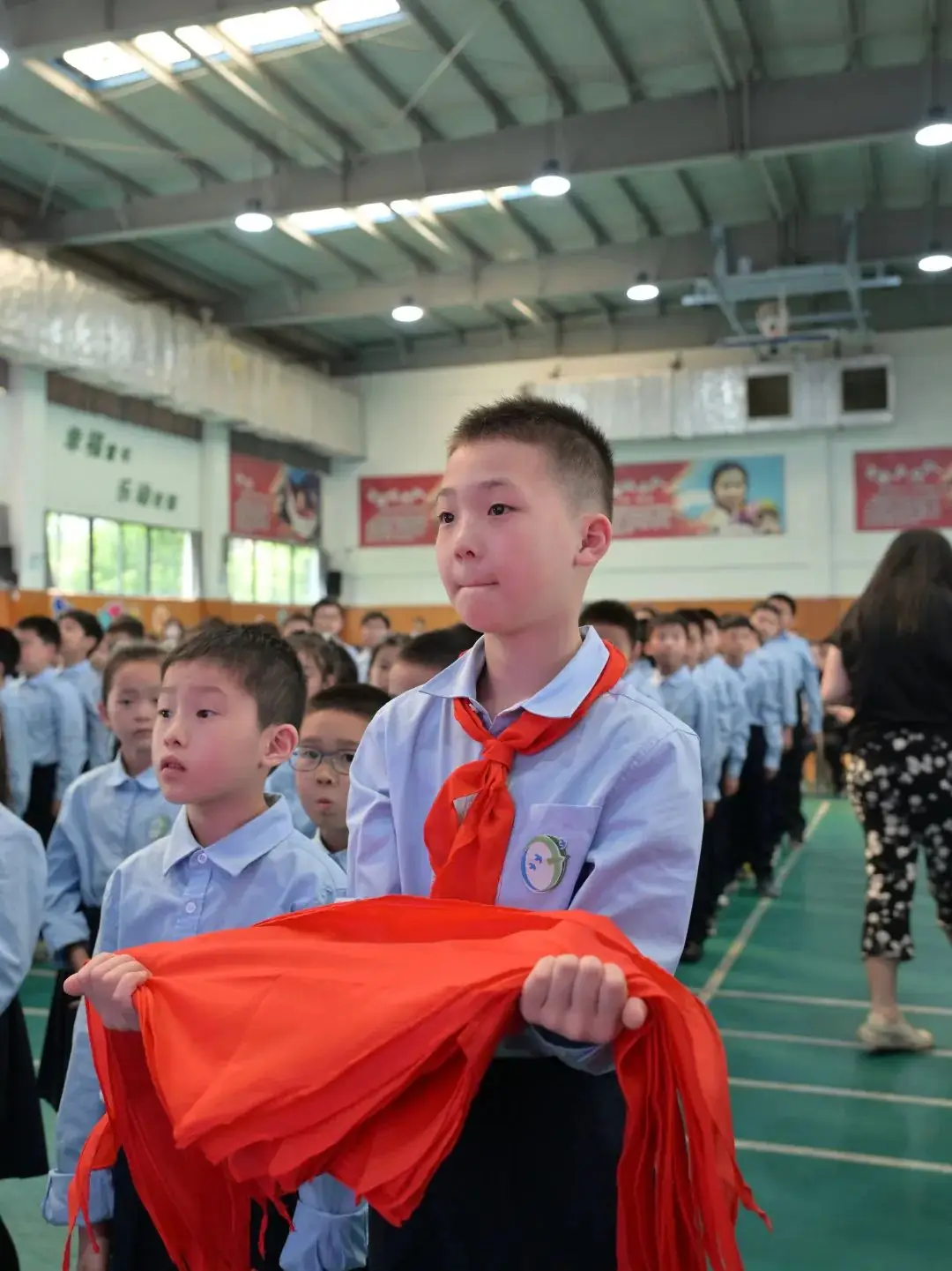 入队仪式丨2024年度闵行区虹桥中心小学少先队入队仪式 第38张