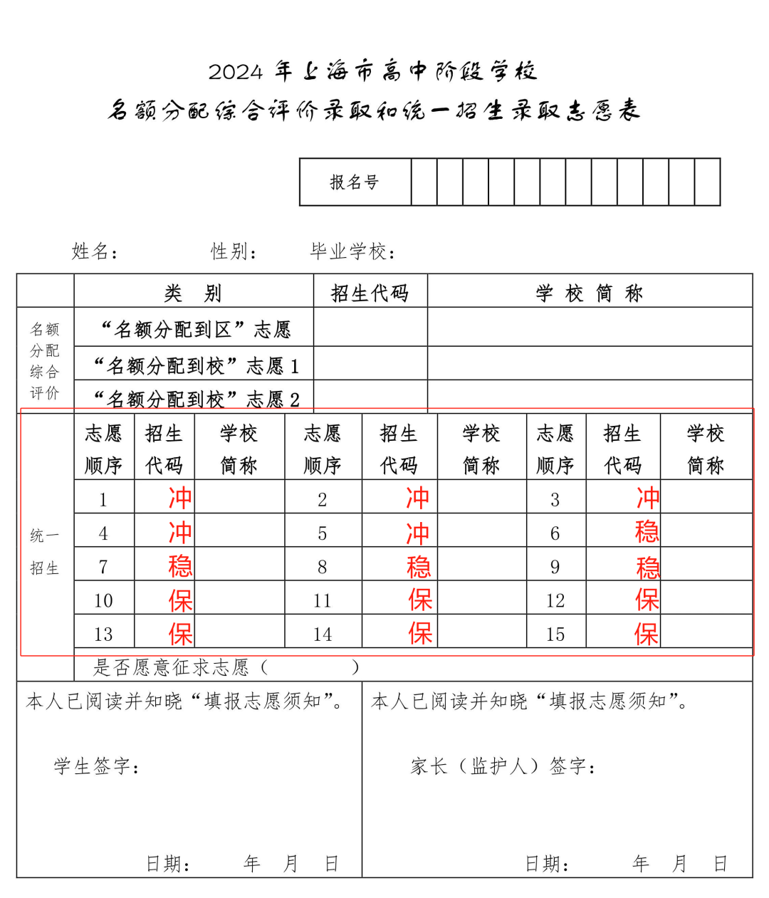 2024中考|志愿预案填报指南 第5张 2024中考|志愿预案填报指南 第5张