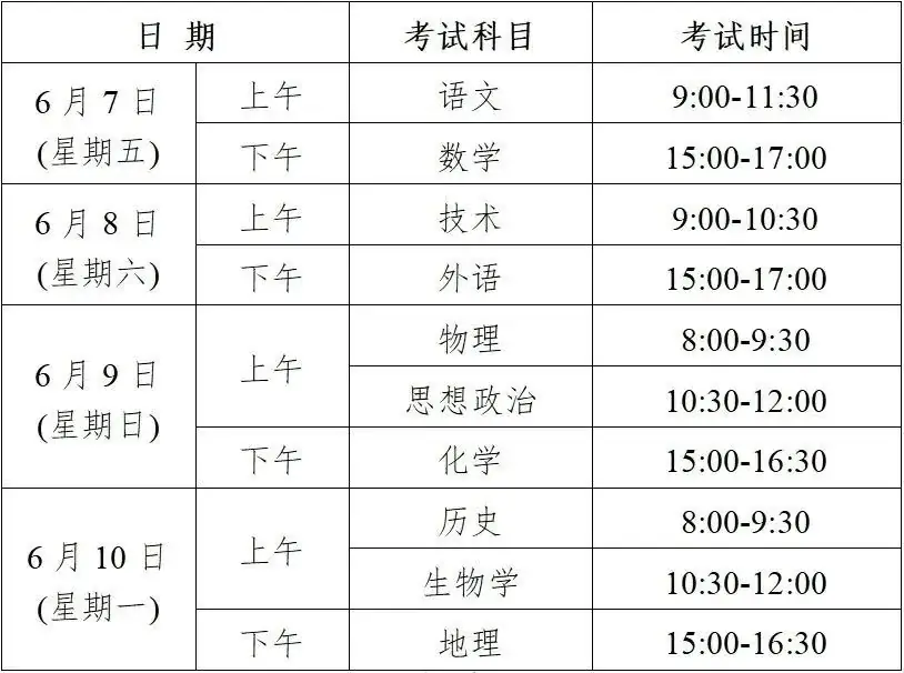 衢州朋友注意!高考与端午出行来了! 第2张 衢州朋友注意!高考与端午出行来了! 第2张