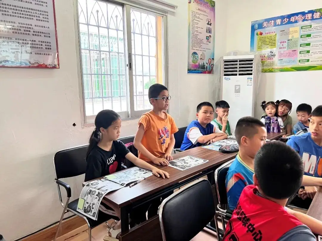 趣读漫画,玩转实验——记汀溪中心小学市级课题《“伴随式评价”推进农村小学全阅读课程建设研究》“儿童悦读进社区”第六期活动 第13张