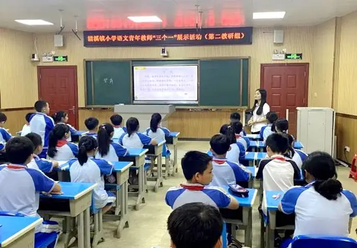 清溪镇小学语文第二教研组青年教师“三个一”展示活动在我校举行 第15张