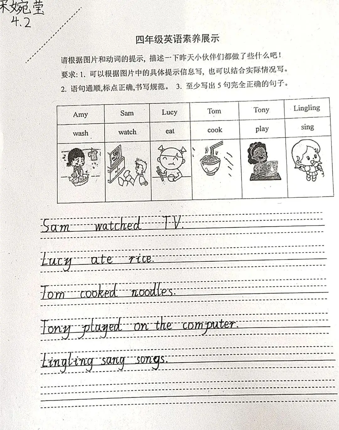 提升素养,展示风采——昌乐县实验小学英语素养展示 第23张 提升素养,展示风采——昌乐县实验小学英语素养展示 第23张